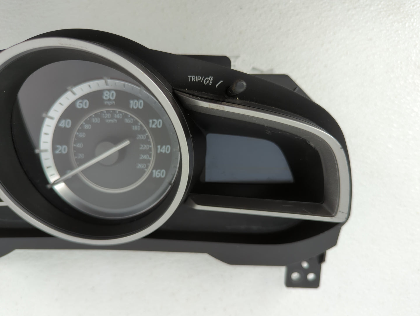 2014 Mazda 3 Instrument Cluster Speedometer Gauges P/N:BJS7 55 430 HABHN1F, CBJS9D, HABHN1B Fits OEM Used Auto Parts - Oemus