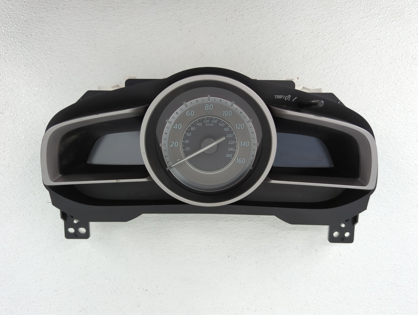 2014 Mazda 3 Instrument Cluster Speedometer Gauges P/N:BHR1 55 430 BJS7 55 430, HABHN1F, CBJS9D, HABHN1B Miles: Fits OEM Use