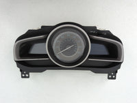 2014 Mazda 3 Instrument Cluster Speedometer Gauges P/N:BHR1 55 430 BJS7 55 430, HABHN1F, CBJS9D, HABHN1B Miles: Fits OEM Use