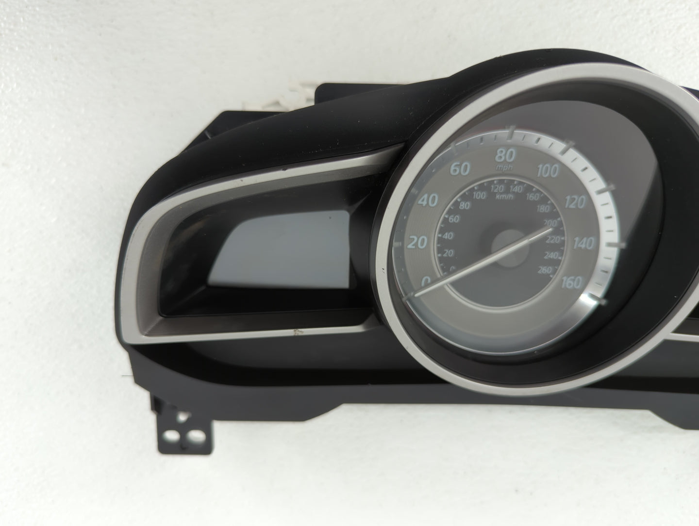 2014 Mazda 3 Instrument Cluster Speedometer Gauges P/N:BHR1 55 430 BJS7 55 430, HABHN1F, CBJS9D, HABHN1B Miles: Fits OEM Use
