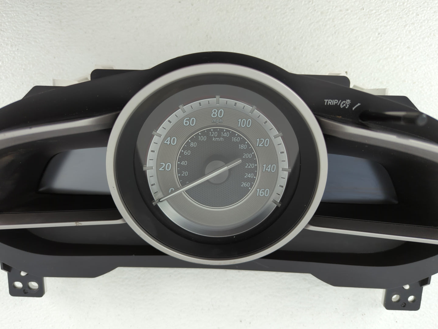 2014 Mazda 3 Instrument Cluster Speedometer Gauges P/N:BHR1 55 430 BJS7 55 430, HABHN1F, CBJS9D, HABHN1B Miles: Fits OEM Use