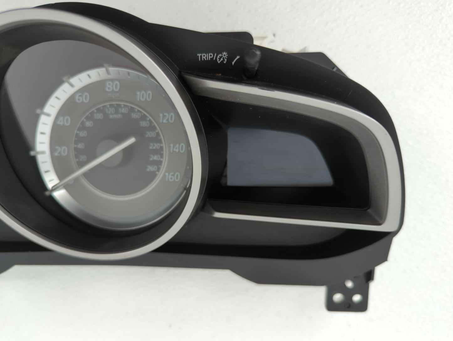 2014 Mazda 3 Instrument Cluster Speedometer Gauges P/N:BHR1 55 430 BJS7 55 430, HABHN1F, CBJS9D, HABHN1B Miles: Fits OEM Use