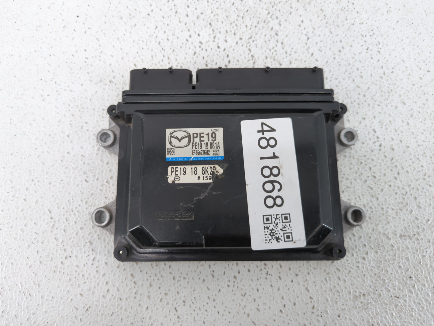2014-2016 Mazda 3 PCM Engine Control Computer ECU ECM PCU OEM P/N:PEDH 18 881 PEAB 18 881A Fits Fits 2014 2015 2016 OEM Used