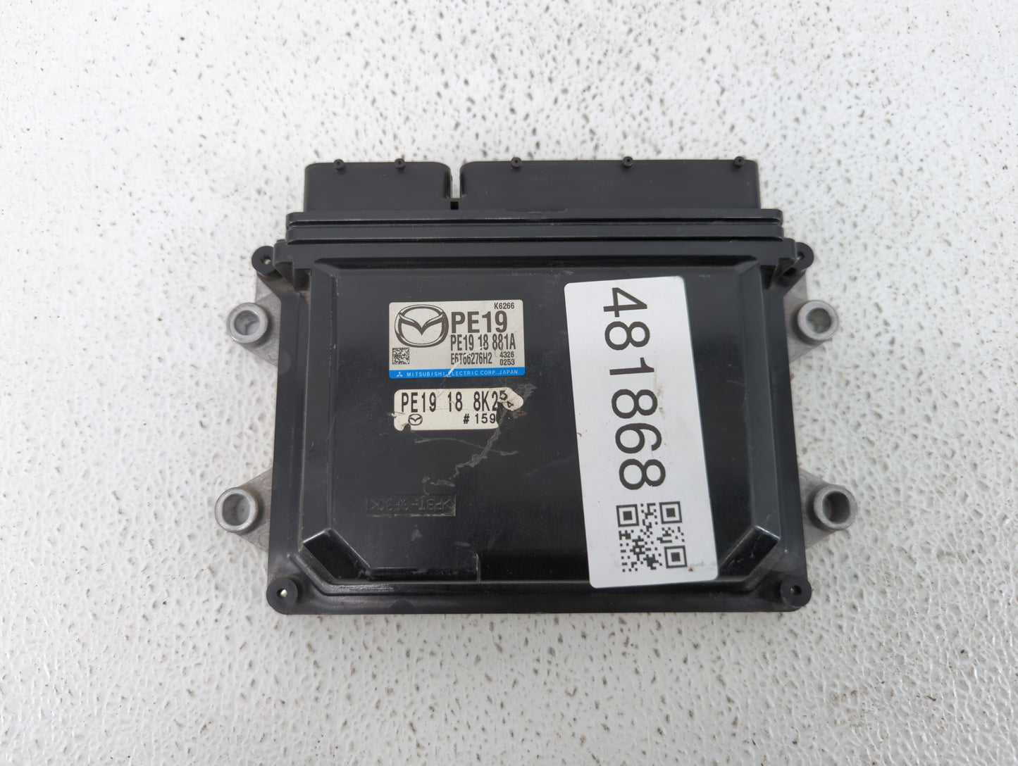 2014-2016 Mazda 3 PCM Engine Control Computer ECU ECM PCU OEM P/N:PEDH 18 881 PEAB 18 881A Fits Fits 2014 2015 2016 OEM Used