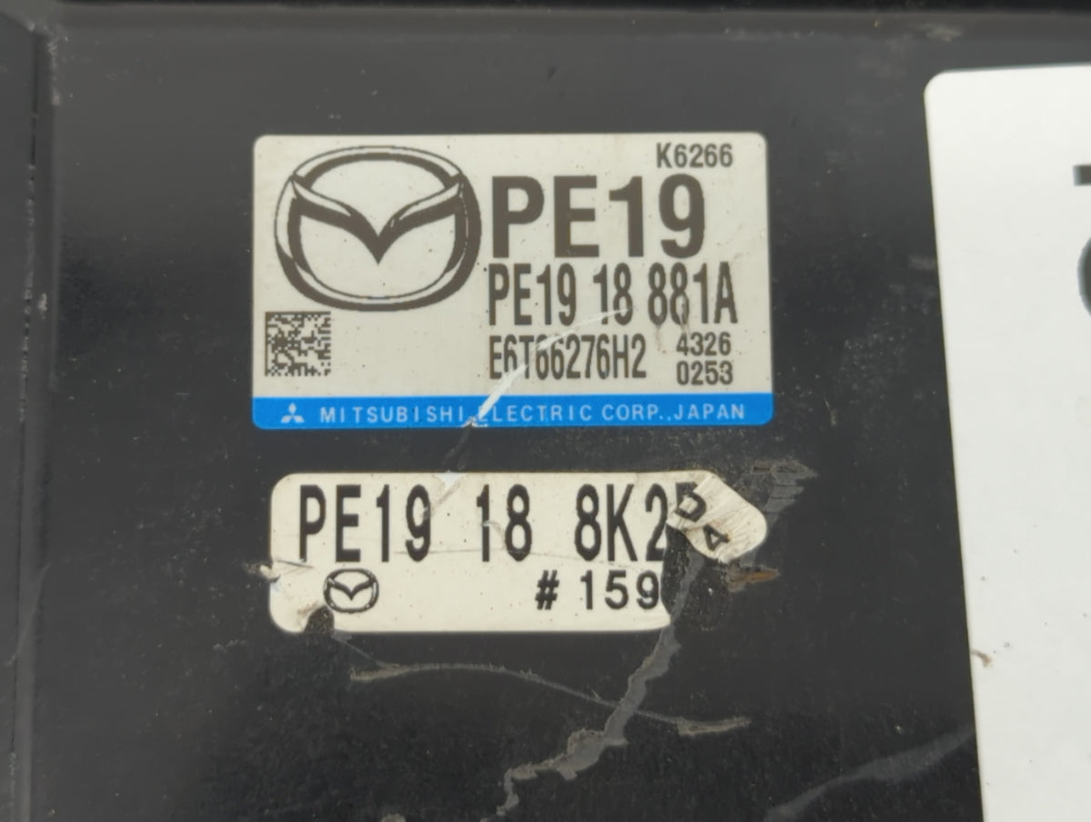 2014-2016 Mazda 3 PCM Engine Control Computer ECU ECM PCU OEM P/N:PEDH 18 881 PEAB 18 881A, 03L 906 012 BP Fits 2014 2015 20