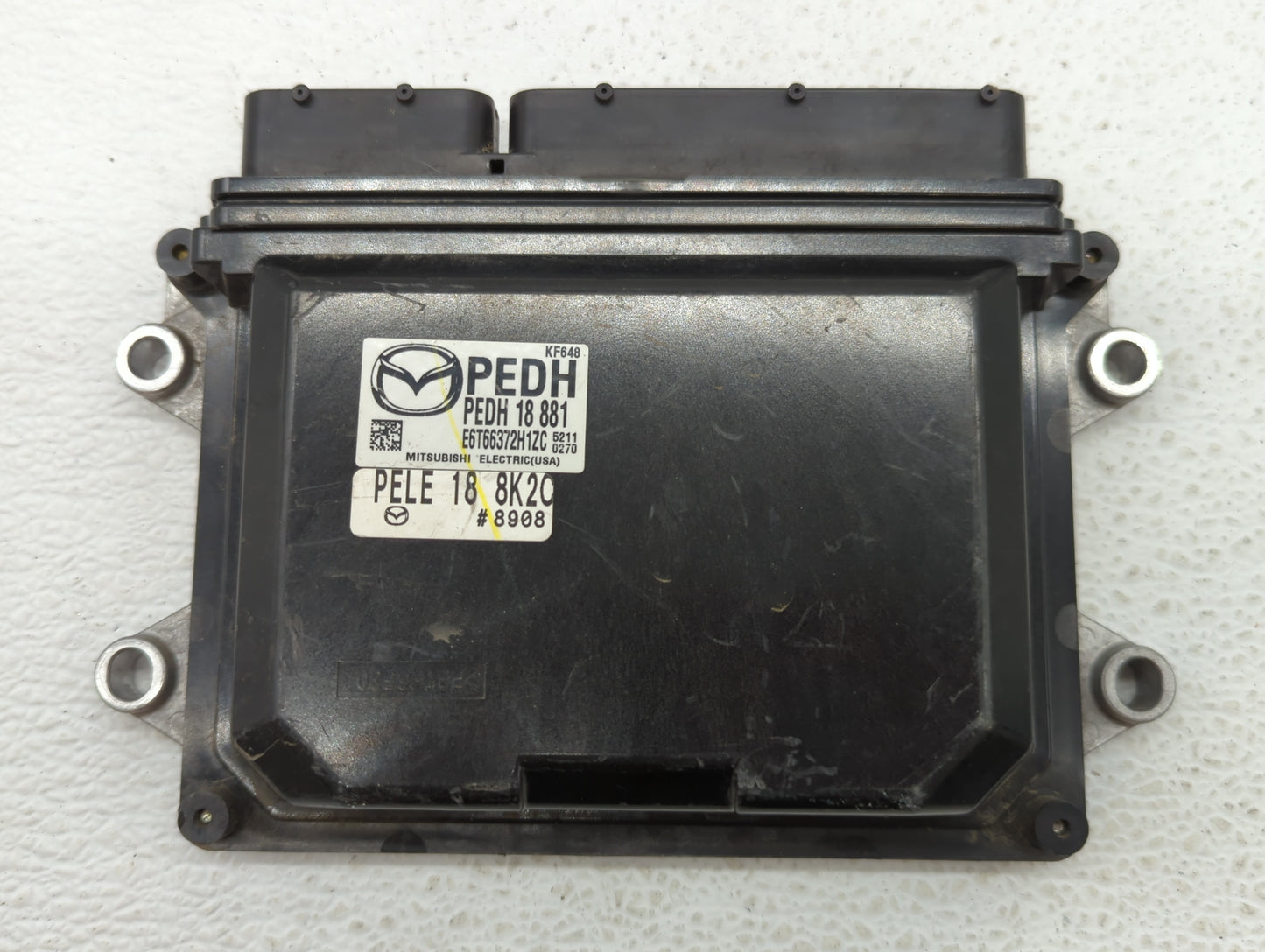 2014-2016 Mazda 3 PCM Engine Control Computer ECU ECM PCU OEM P/N:PEDM 18 881 PE19 18 881A, PEDH 18 881 Fits Fits 2014 2015 
