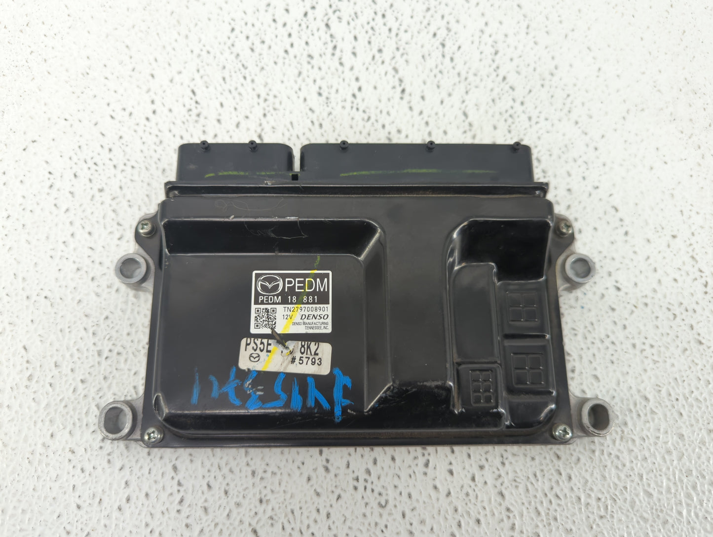 2014-2016 Mazda 3 PCM Engine Control Computer ECU ECM PCU OEM P/N:PEDM 18 881 PE19 18 881A, PEDH 18 881 Fits Fits 2014 2015 