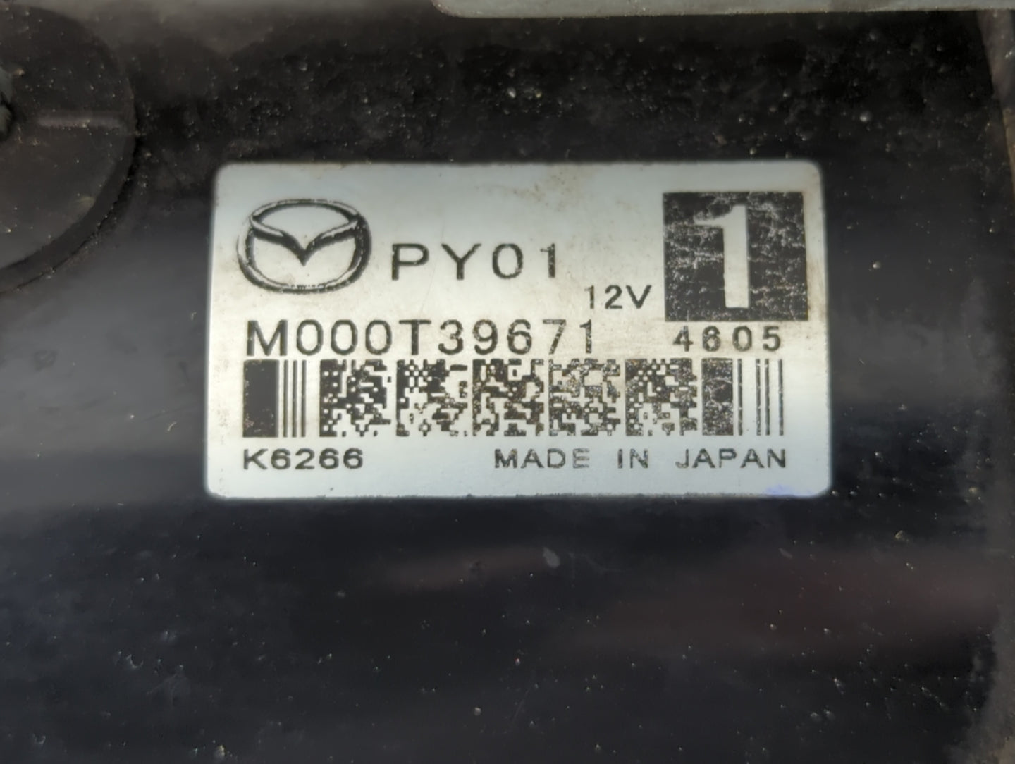 2014-2022 Mazda 3 Car Starter Motor Solenoid OEM P/N:M000T39671 Fits Fits 2014 2015 2016 2017 2018 2019 2020 2021 2022 OEM U