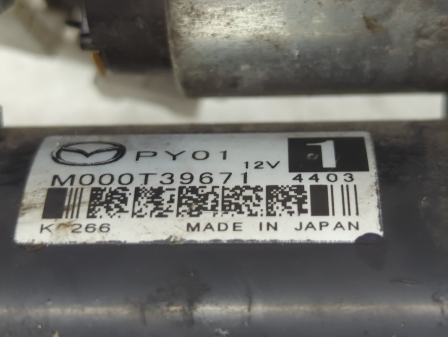 2014-2022 Mazda 3 Car Starter Motor Solenoid OEM P/N:M000T39671 Fits Fits 2014 2015 2016 2017 2018 2019 2020 2021 2022 OEM U