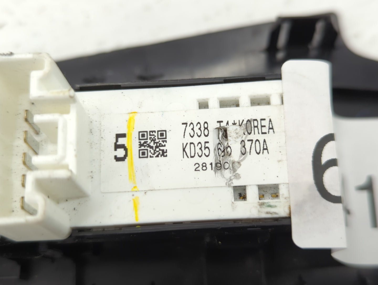 2014-2016 Mazda 3 Master Power Window Switch Replacement Driver Side Left P/N:KD35 6- 370A 7338 Fits Fits 2014 2015 2016 OEM