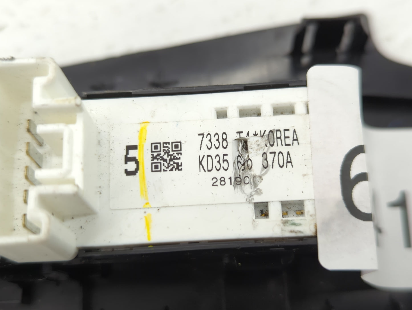 2014-2016 Mazda 3 Master Power Window Switch Replacement Driver Side Left P/N:KD35 6- 370A 7338 Fits Fits 2014 2015 2016 OEM