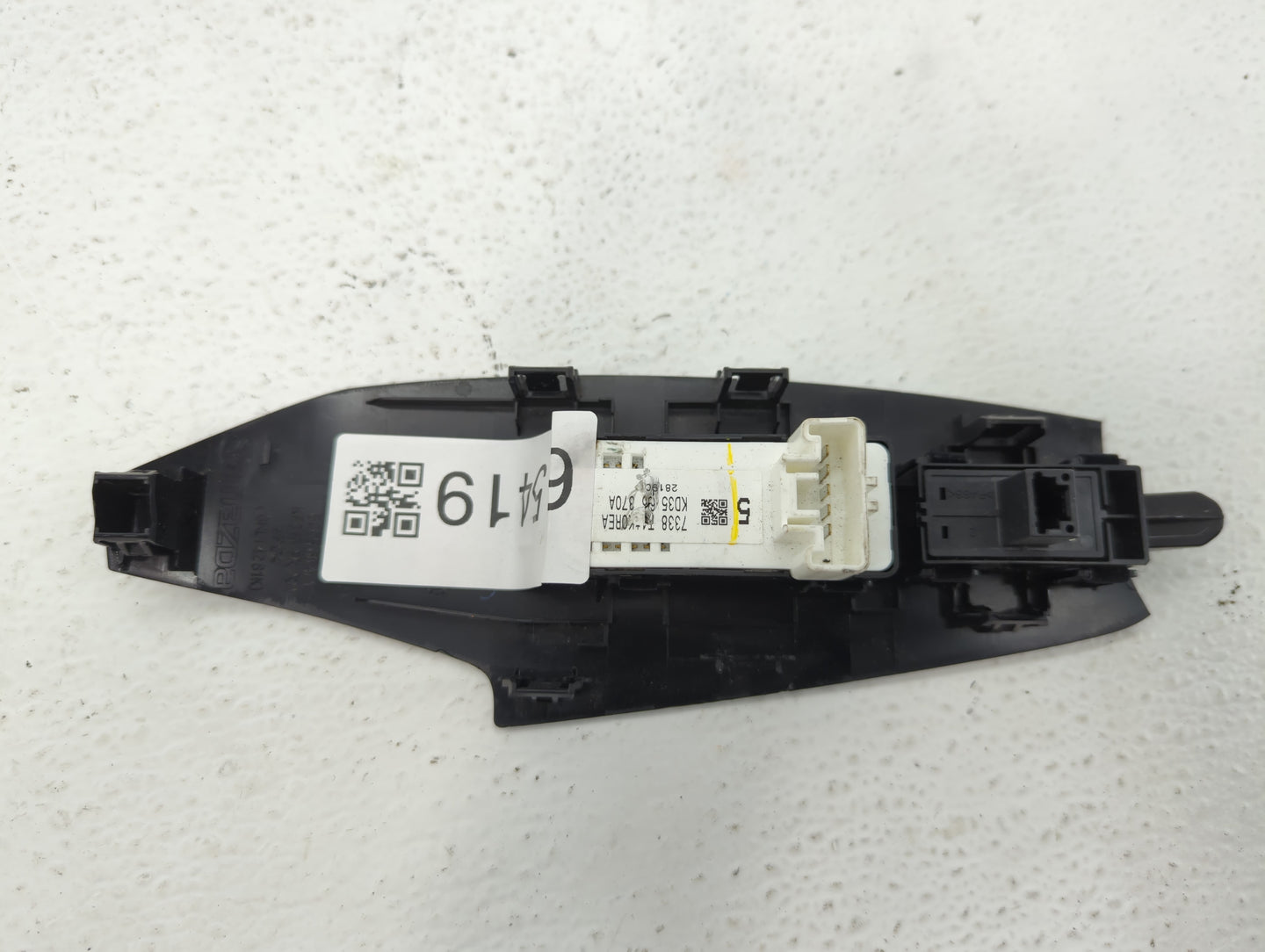 2014-2016 Mazda 3 Master Power Window Switch Replacement Driver Side Left P/N:KD35 6- 370A 7338 Fits Fits 2014 2015 2016 OEM