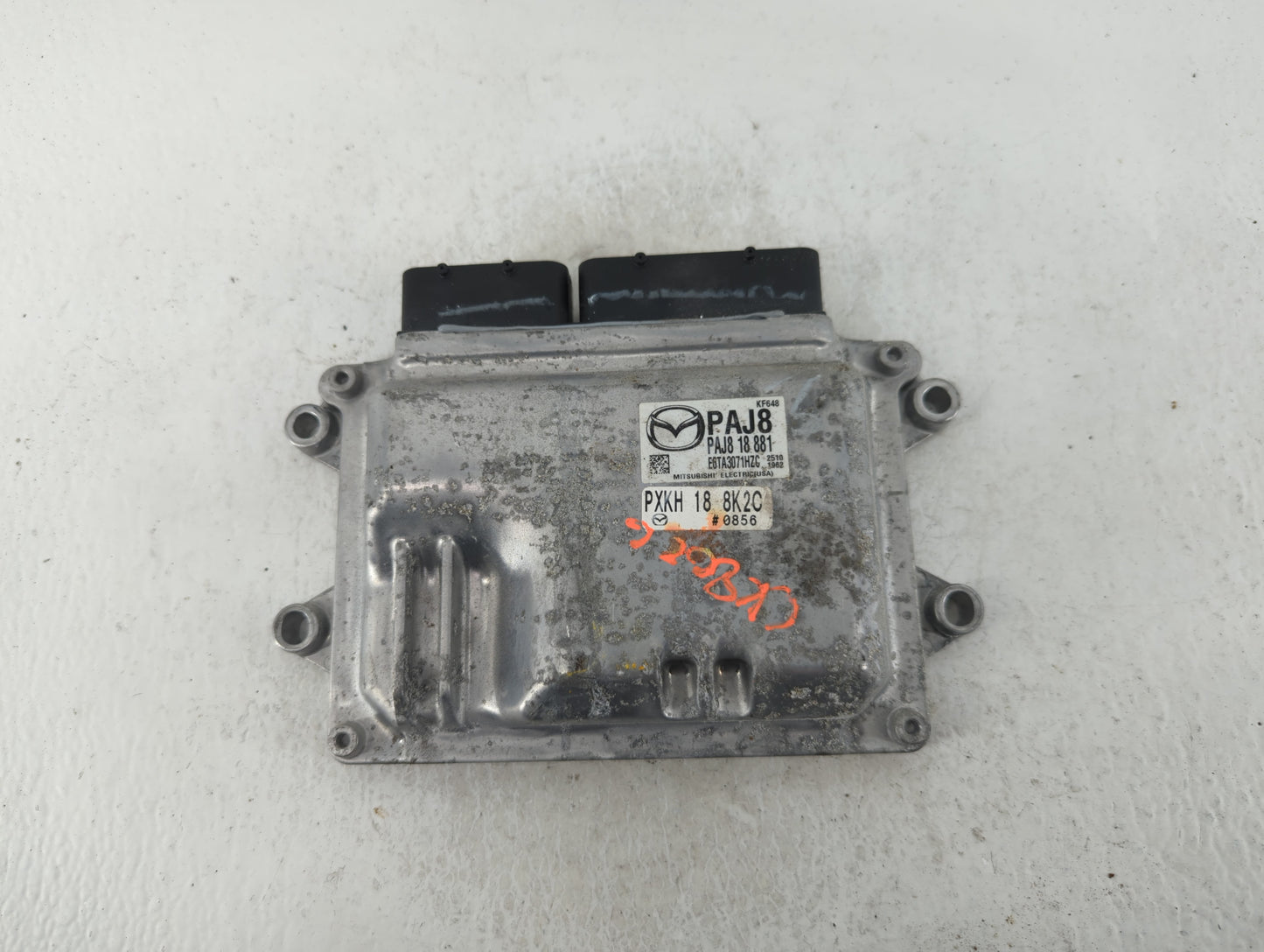 2014-2017 Mazda 3 PCM Engine Control Computer ECU ECM PCU OEM P/N:PAJ8 18 881 Fits Fits 2014 2015 2016 2017 OEM Used Auto Pa