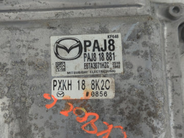 2014-2017 Mazda 3 PCM Engine Control Computer ECU ECM PCU OEM P/N:PAJ8 18 881 Fits Fits 2014 2015 2016 2017 OEM Used Auto Parts