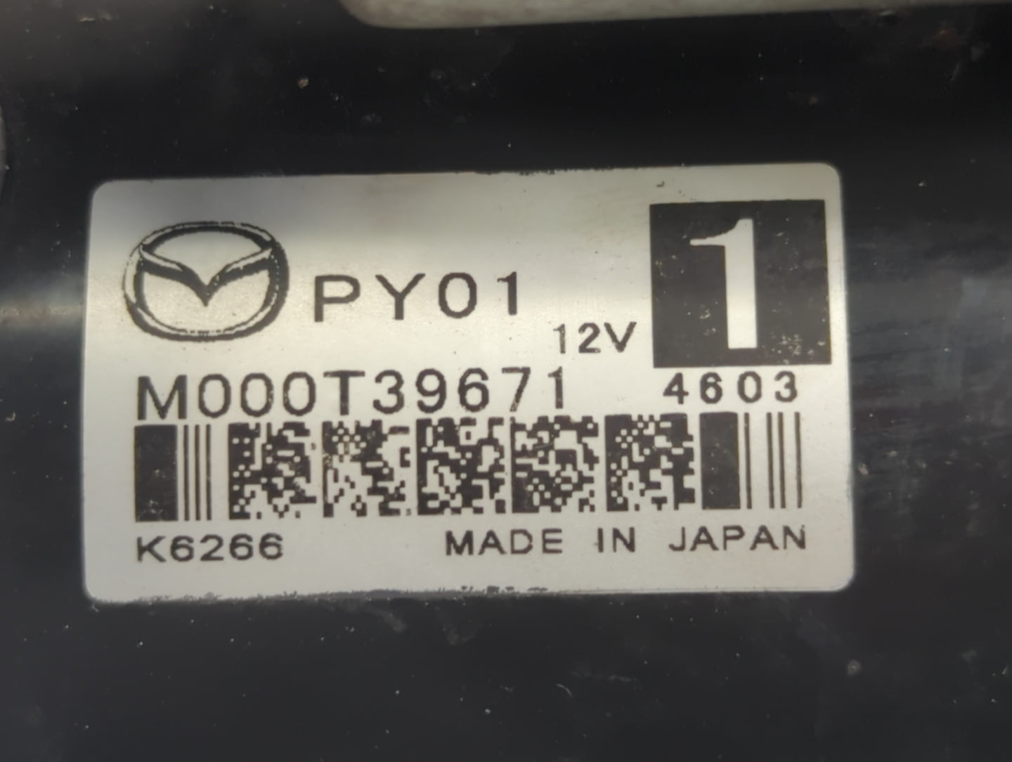 2014-2022 Mazda 3 Car Starter Motor Solenoid OEM P/N:M000T39671 Fits Fits 2014 2015 2016 2017 2018 2019 2020 2021 2022 OEM U