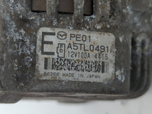 2014-2017 Mazda 3 Alternator Replacement Generator Charging Assembly Engine OEM P/N:A5TL0491 Fits Fits 2013 2014 2015 2016 2017 OEM Used Auto Parts
