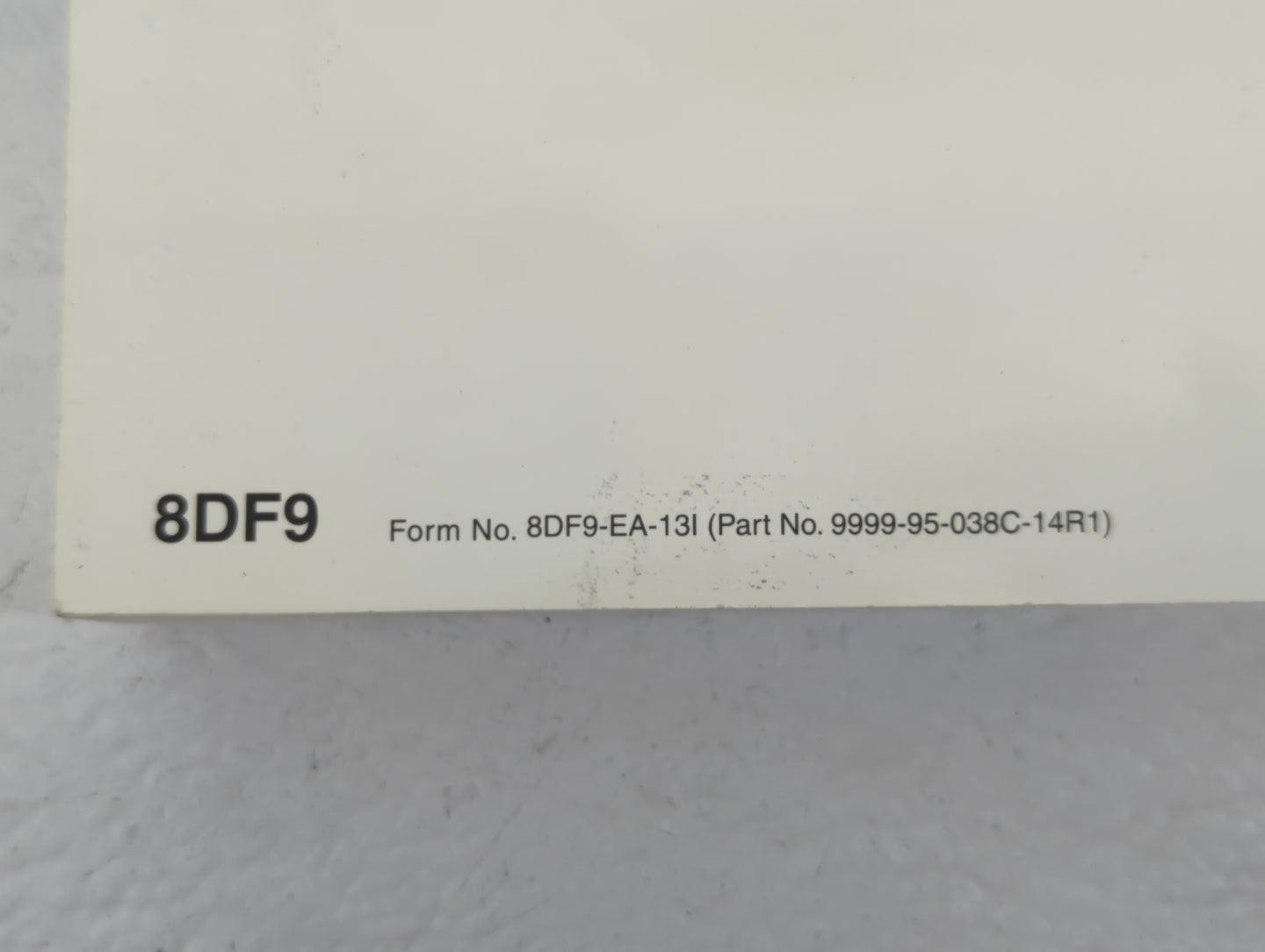 2014 Mazda 3 Owners Manual Book Guide P/N:9999-95-038C-14R1 8DF9-EA-13I OEM Used Auto Parts - Oemusedautoparts1.com