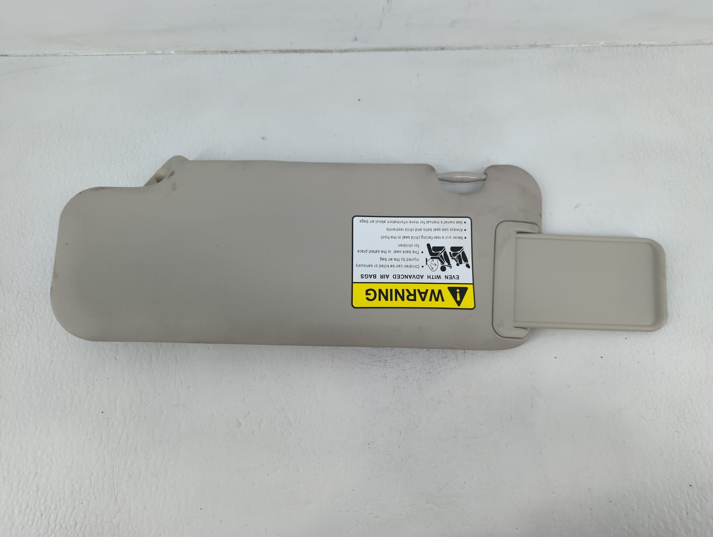 2014-2018 Mazda 3 Sun Visor Shade Replacement Passenger Right Mirror Fits Fits 2014 2015 2016 2017 2018 OEM Used Auto Parts 
