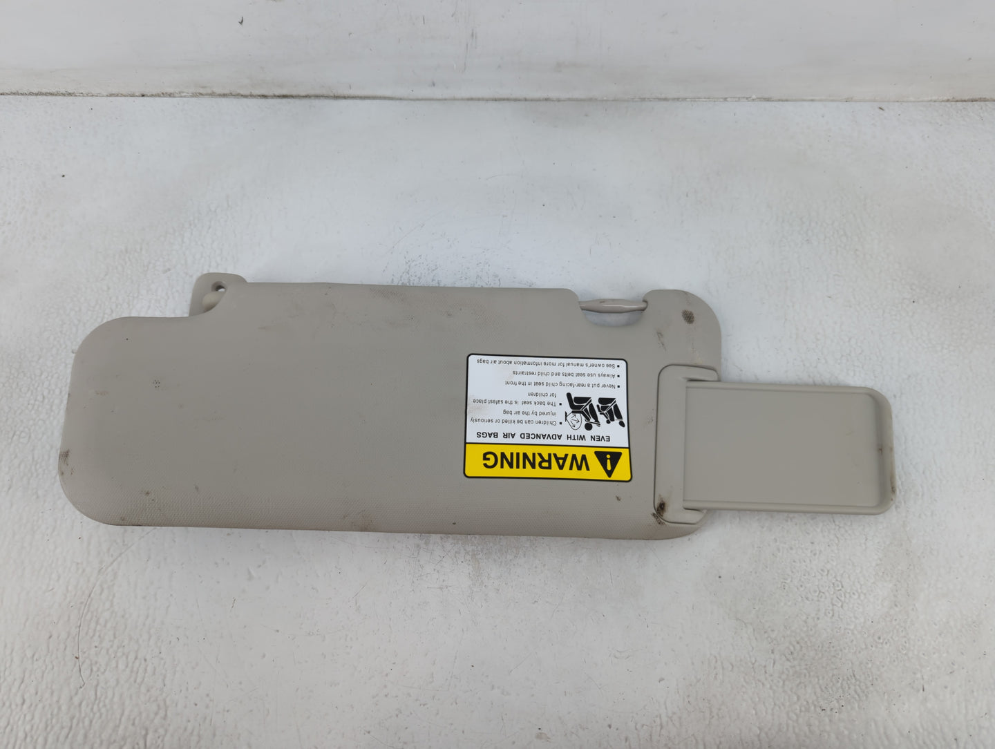 2014-2018 Mazda 3 Sun Visor Shade Replacement Passenger Right Mirror Fits Fits 2014 2015 2016 2017 2018 OEM Used Auto Parts 