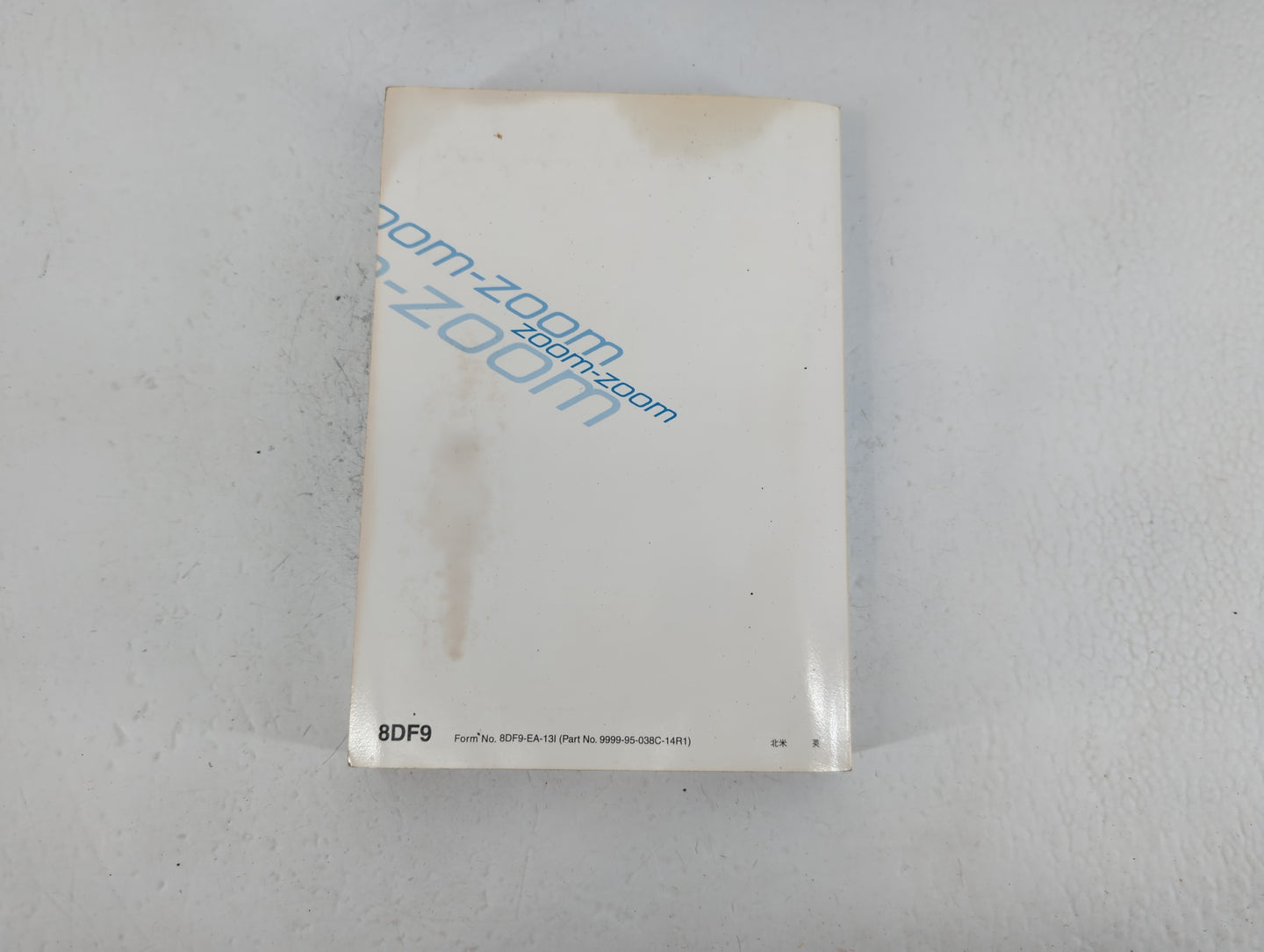 2014 Mazda 3 Owners Manual Book Guide P/N:9999-95-038C-14R1 OEM Used Auto Parts - Oemusedautoparts1.com