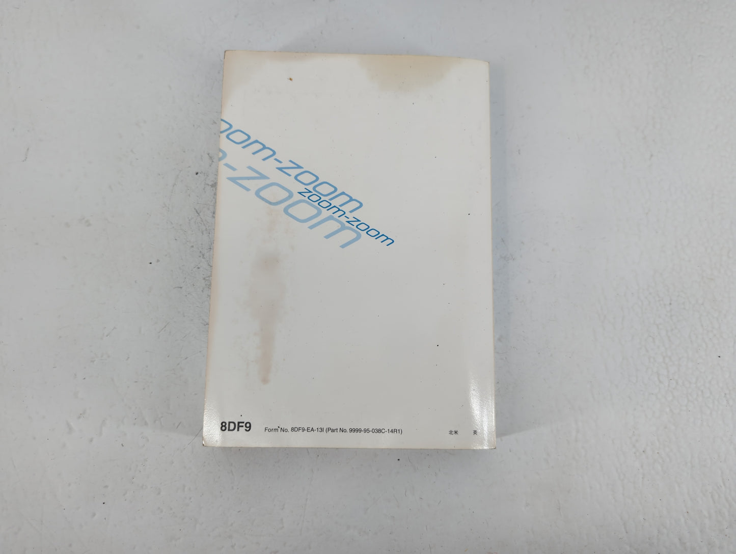 2014 Mazda 3 Owners Manual Book Guide P/N:9999-95-038C-14R1 OEM Used Auto Parts - Oemusedautoparts1.com
