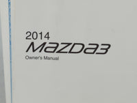 2014 Mazda 3 Owners Manual Book Guide P/N:9999-EC-038C-14R1 OEM Used Auto Parts - Oemusedautoparts1.com