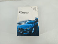 2014 Mazda 3 Owners Manual Book Guide P/N:9999-EC-038C-14R1 OEM Used Auto Parts - Oemusedautoparts1.com