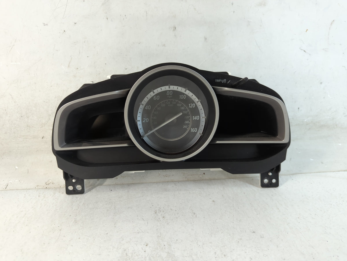 2014-2016 Mazda 3 Instrument Cluster Speedometer Gauges P/N:HA BHN 1C Miles: Fits Fits 2014 2015 2016 OEM Used Auto Parts - 