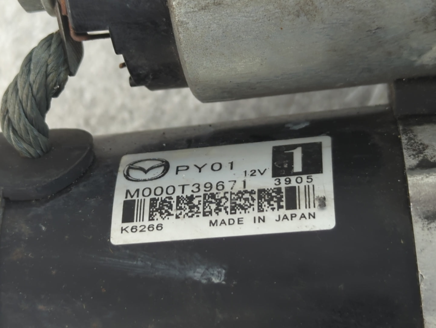 2014-2022 Mazda 3 Car Starter Motor Solenoid OEM P/N:M000T39671 Fits Fits 2014 2015 2016 2017 2018 2019 2020 2021 2022 OEM U