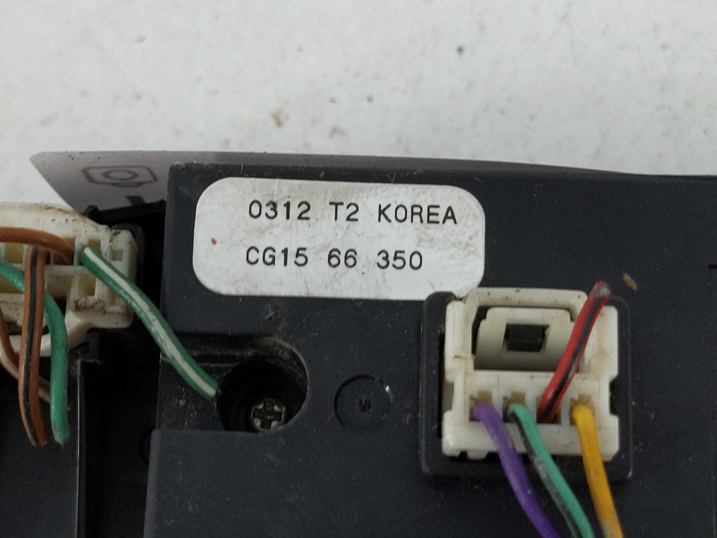 2012-2017 Mazda 5 Master Power Window Switch Replacement Driver Side Left P/N:CG15 66 350 Fits Fits 2012 2013 2014 2015 2016