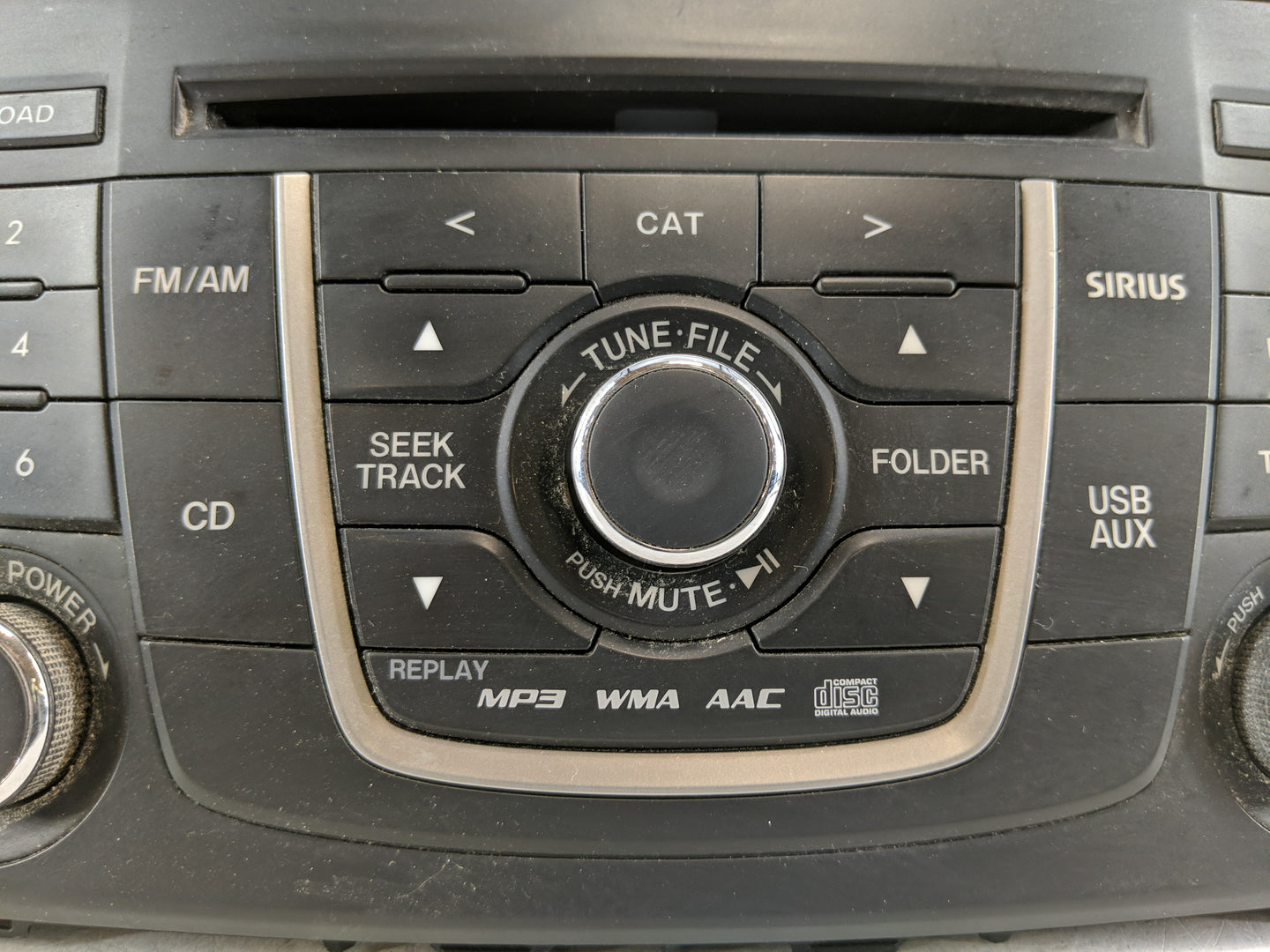 2013-2017 Mazda 5 Radio AM FM Cd Player Receiver Replacement P/N:CG40 66 9R0 Fits Fits 2013 2014 2015 2016 2017 OEM Used Aut