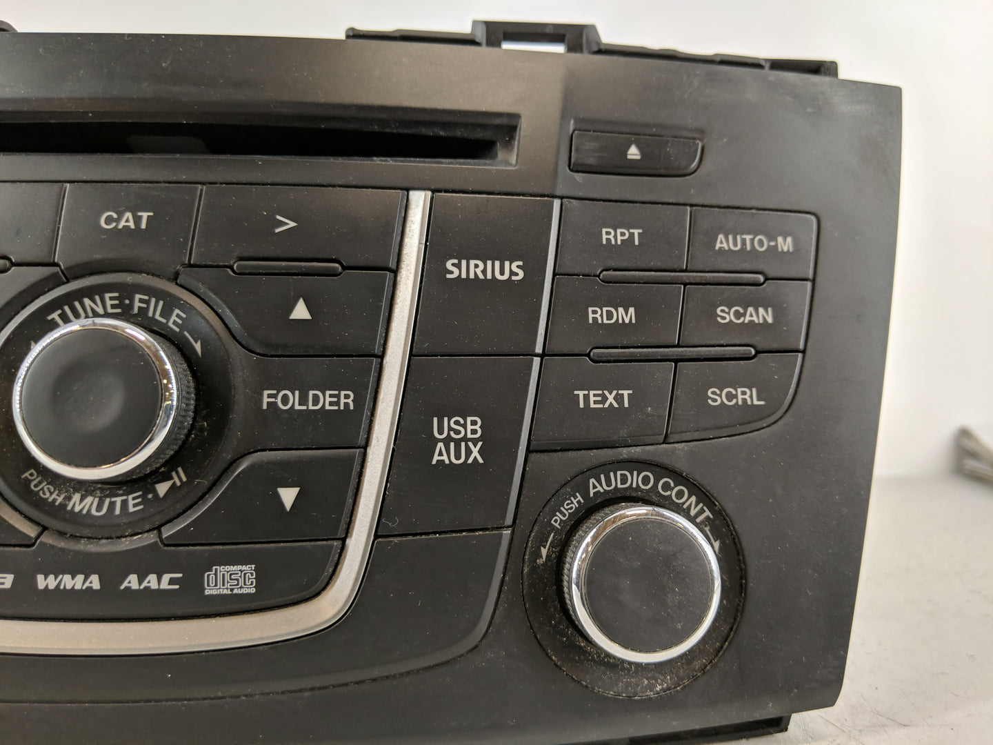 2013-2017 Mazda 5 Radio AM FM Cd Player Receiver Replacement P/N:CG40 66 9R0 Fits Fits 2013 2014 2015 2016 2017 OEM Used Aut
