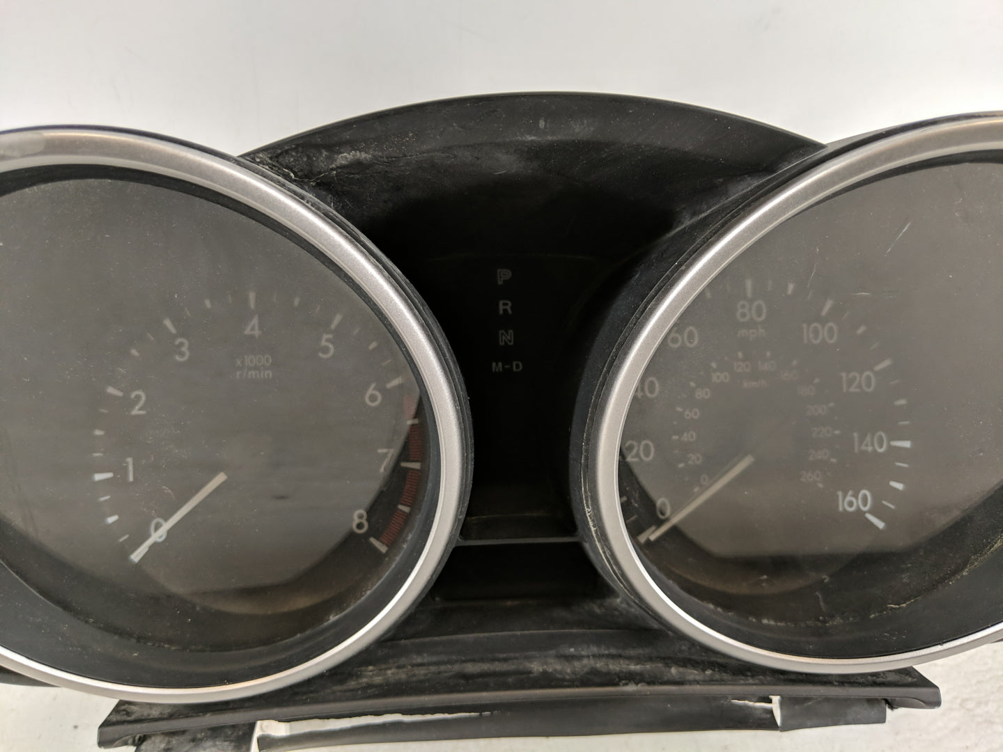 2012-2015 Mazda 5 Instrument Cluster Speedometer Gauges P/N:BBM6 55 430 Fits Fits 2012 2013 2014 2015 OEM Used Auto Parts - 