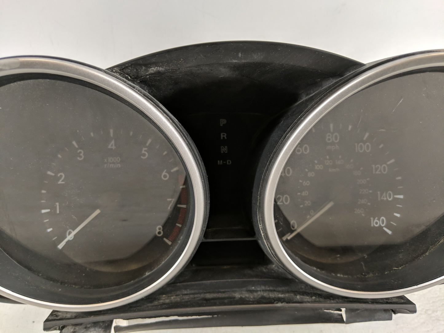 2012-2015 Mazda 5 Instrument Cluster Speedometer Gauges P/N:BBM6 55 430 Fits Fits 2012 2013 2014 2015 OEM Used Auto Parts - 