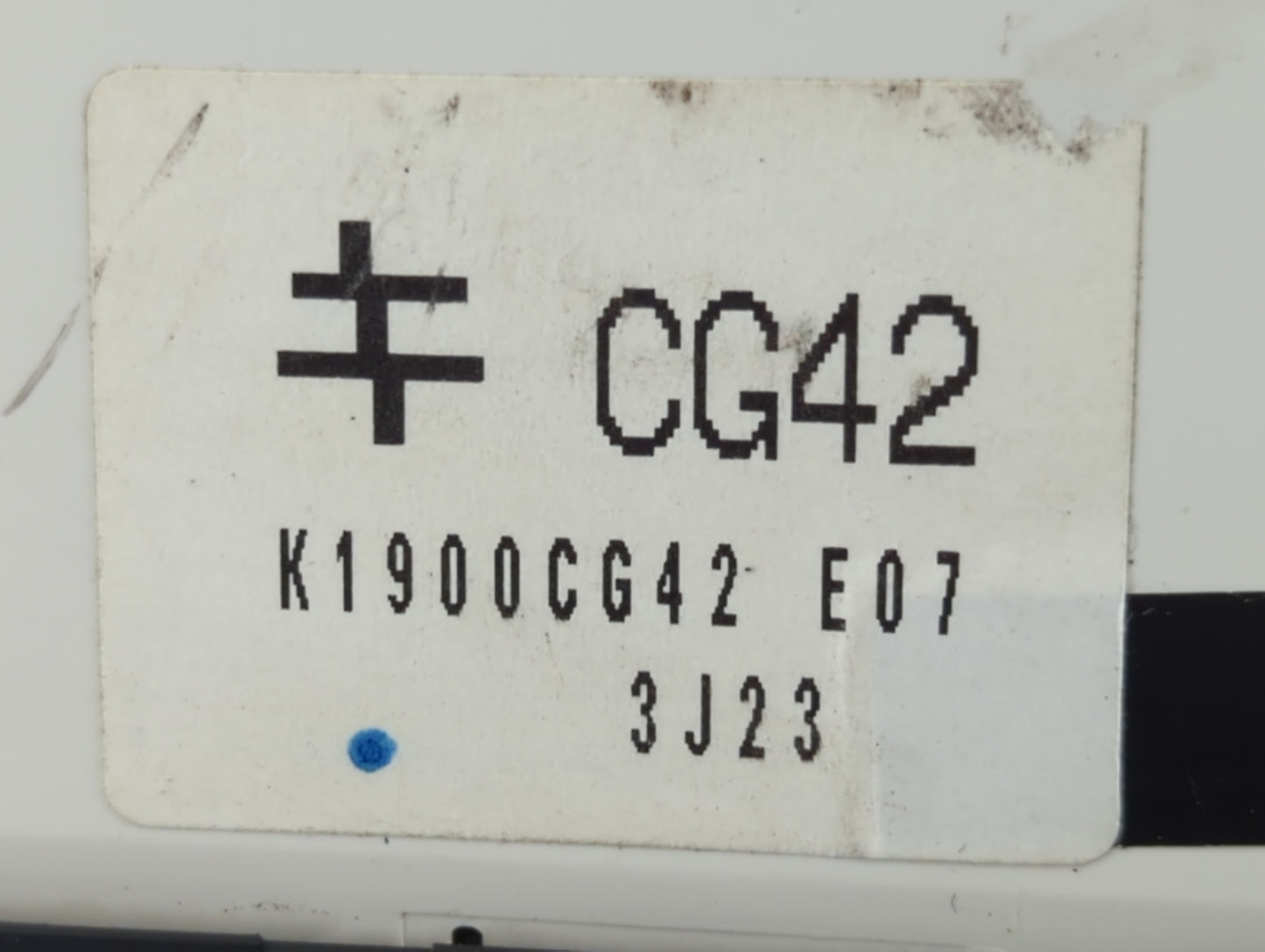 2012-2017 Mazda 5 Climate Control Module Temperature AC/Heater Replacement P/N:K1900CG42 E07 Fits OEM Used Auto Parts - Oemu