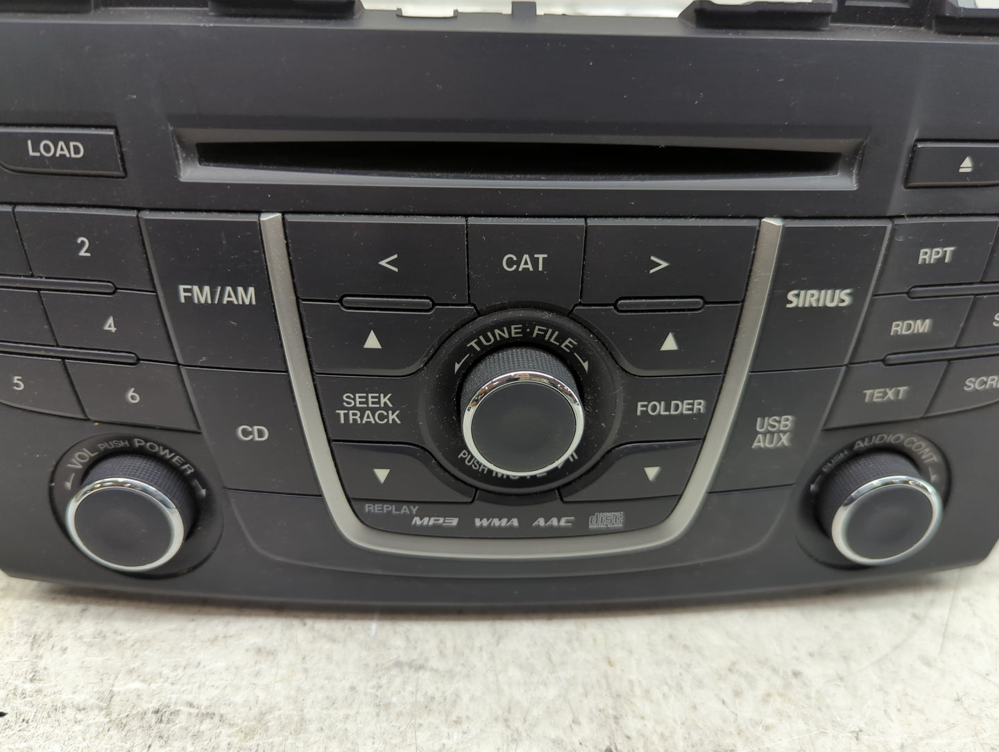 2013-2017 Mazda 5 Radio AM FM Cd Player Receiver Replacement P/N:CG40 66 9R0 Fits Fits 2013 2014 2015 2016 2017 OEM Used Aut