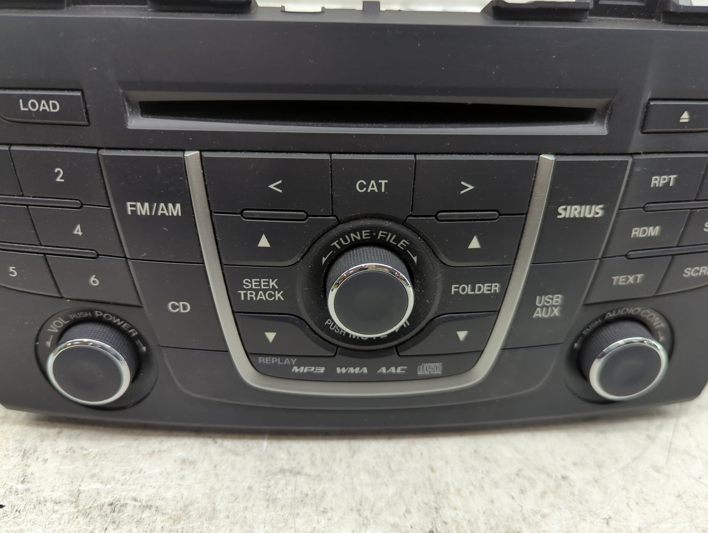 2013-2017 Mazda 5 Radio AM FM Cd Player Receiver Replacement P/N:CG40 66 9R0 Fits Fits 2013 2014 2015 2016 2017 OEM Used Aut