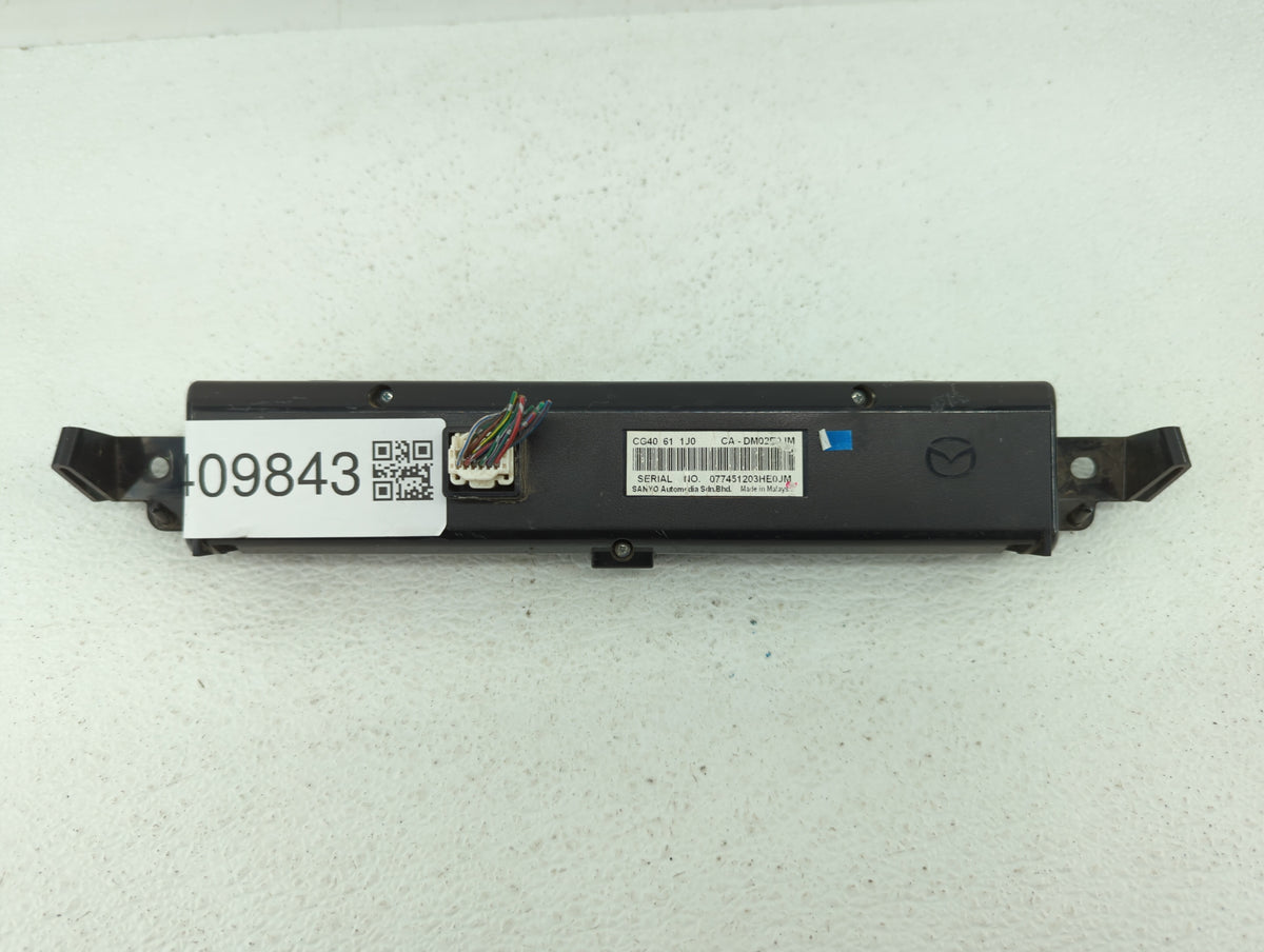 2013-2017 Mazda 5 Information Radio Display Screen 409843 - Oemusedautoparts1.com