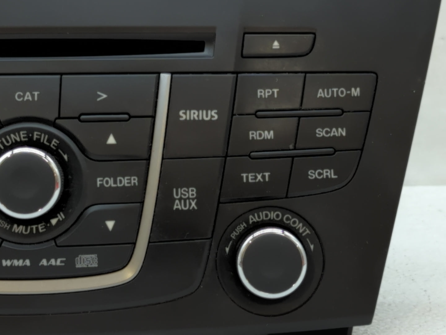 2013-2017 Mazda 5 Radio AM FM Cd Player Receiver Replacement P/N:CG40 66 9R0 Fits Fits 2013 2014 2015 2016 2017 OEM Used Aut