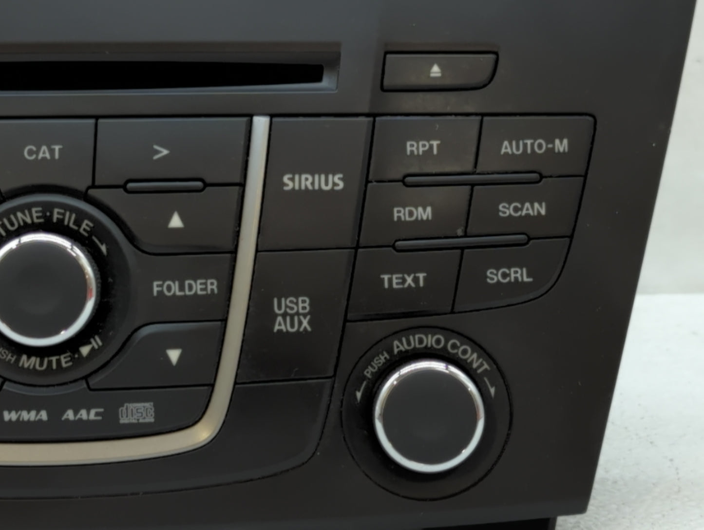 2013-2017 Mazda 5 Radio AM FM Cd Player Receiver Replacement P/N:CG40 66 9R0 Fits Fits 2013 2014 2015 2016 2017 OEM Used Aut