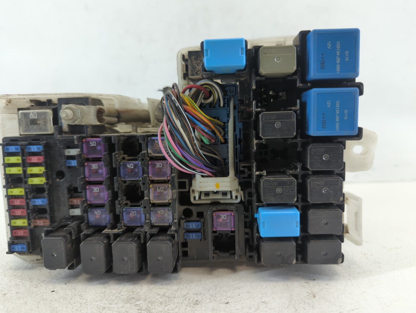 2012-2017 Mazda 5 Fusebox Fuse Box Panel Relay Module P/N:K7005 C597-6676Y Fits Fits 2012 2013 2014 2015 2016 2017 OEM Used 