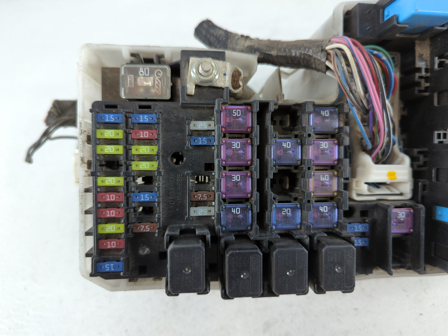 2012-2017 Mazda 5 Fusebox Fuse Box Panel Relay Module P/N:C597-6676Y Fits Fits 2012 2013 2014 2015 2016 2017 OEM Used Auto P
