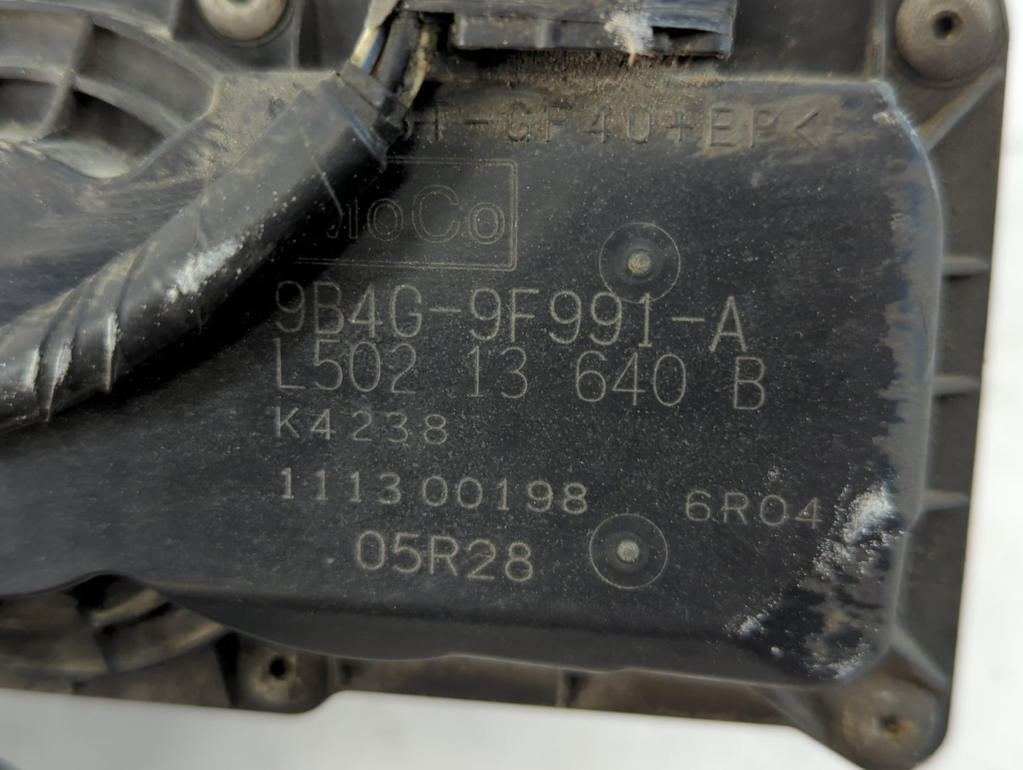 2012-2017 Mazda 5 Throttle Body P/N:9B4G-9F991-A Fits Fits 2009 2010 2011 2012 2013 2014 2015 2016 2017 OEM Used Auto Parts 