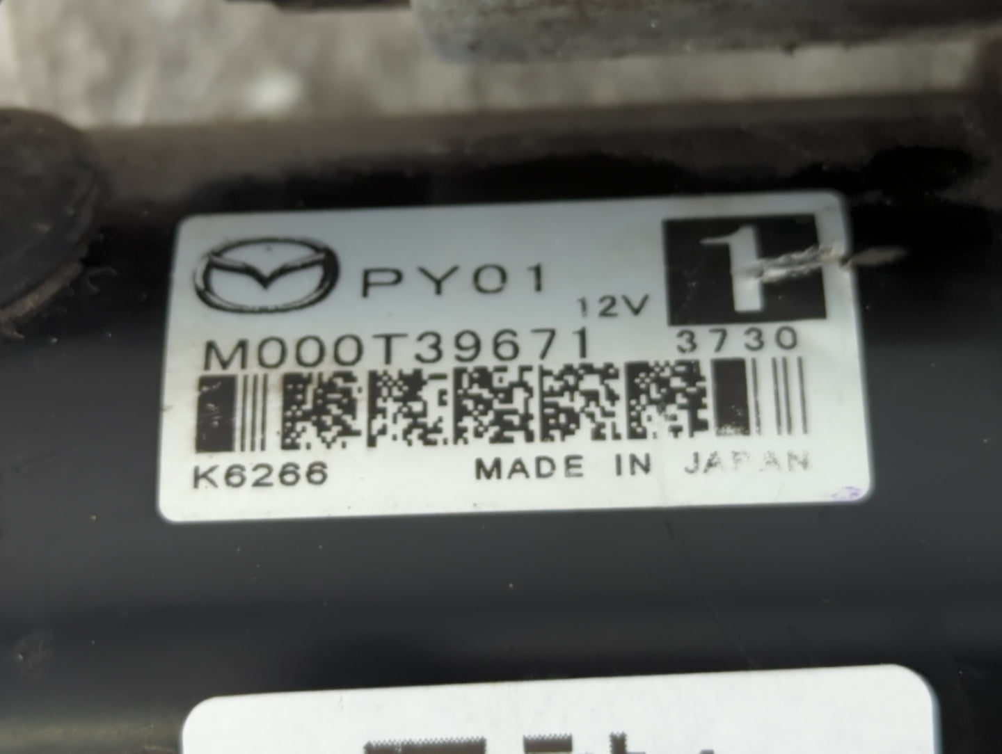 2014-2021 Mazda 6 Car Starter Motor Solenoid OEM P/N:M000T39671 Fits Fits 2014 2015 2016 2017 2018 2019 2020 2021 2022 OEM U