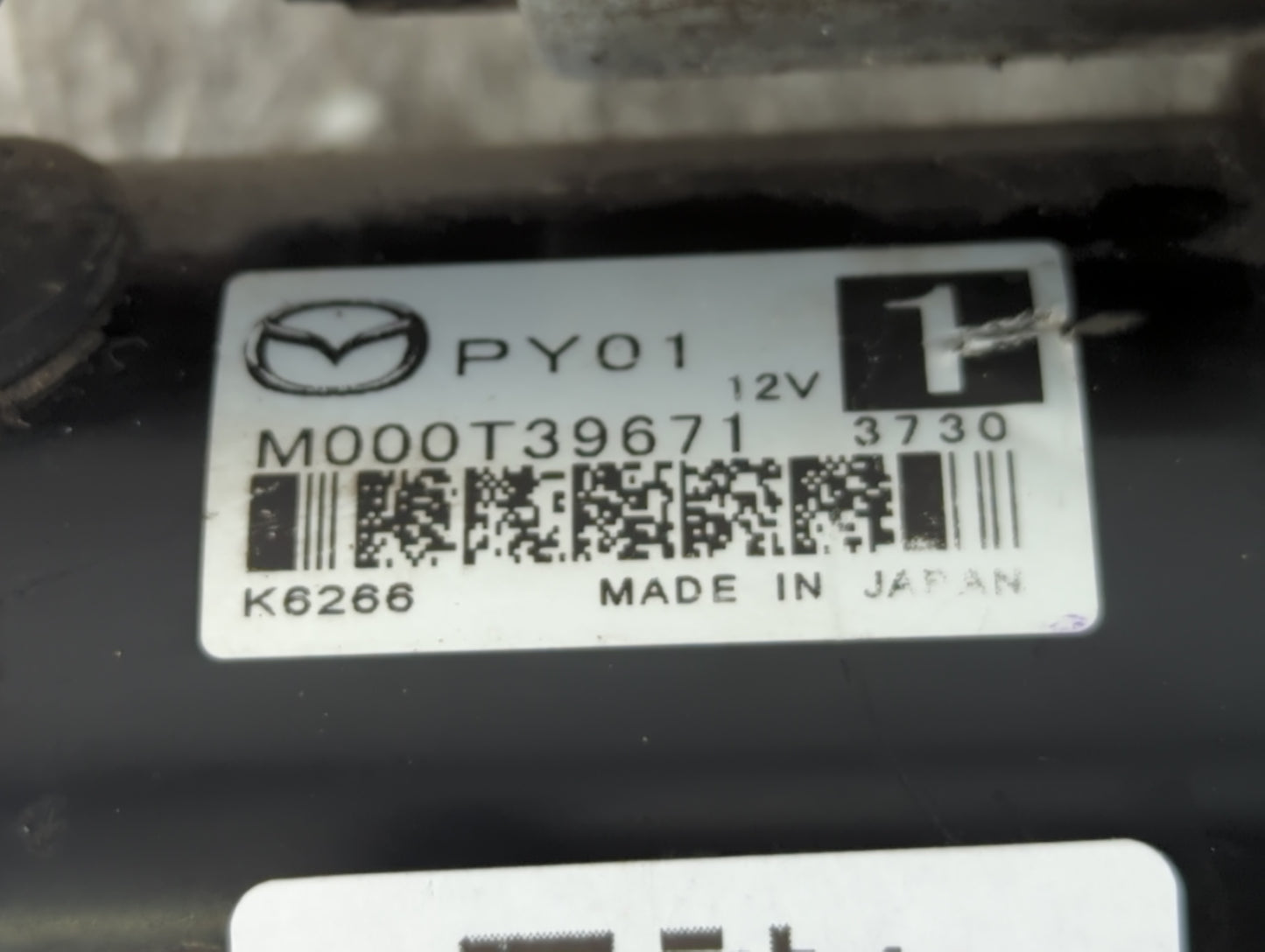 2014-2021 Mazda 6 Car Starter Motor Solenoid OEM P/N:M000T39671 Fits Fits 2014 2015 2016 2017 2018 2019 2020 2021 2022 OEM U
