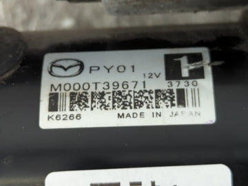 2014-2021 Mazda 6 Car Starter Motor Solenoid OEM P/N:M000T39671 Fits Fits 2014 2015 2016 2017 2018 2019 2020 2021 2022 OEM Used Auto Parts