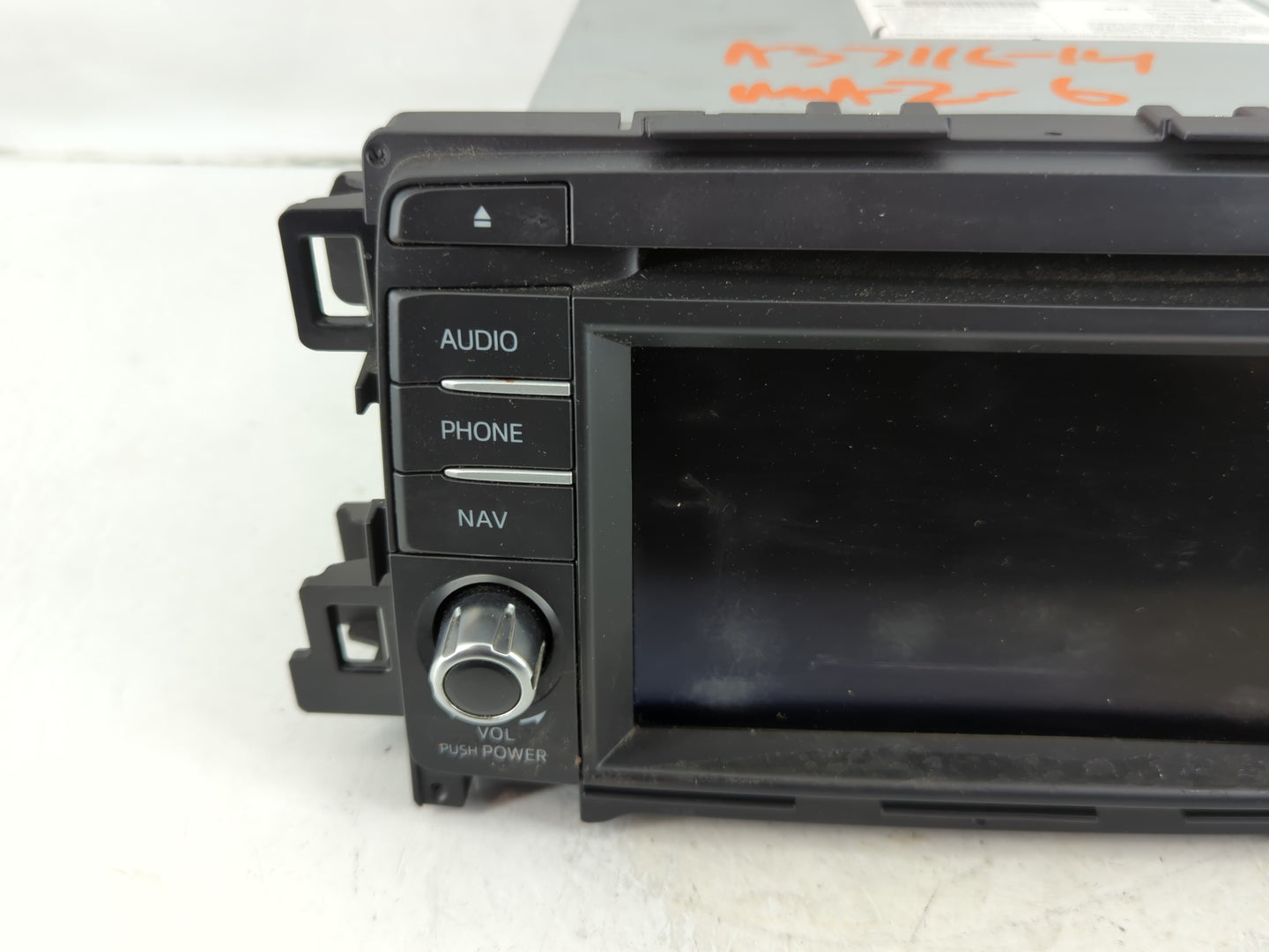 2014-2015 Mazda 6 Radio AM FM Cd Player Receiver Replacement P/N:GJS2 66 DV0B Fits Fits 2014 2015 OEM Used Auto Parts - Oemu