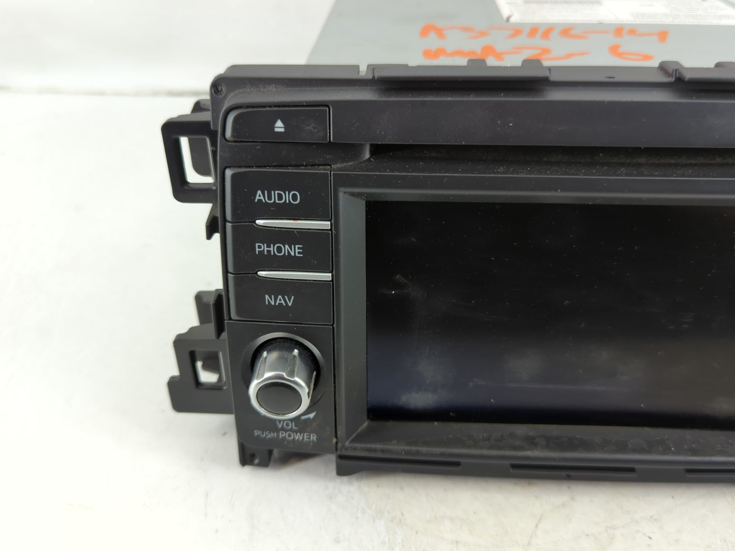 2014-2015 Mazda 6 Radio AM FM Cd Player Receiver Replacement P/N:GJS2 66 DV0B Fits Fits 2014 2015 OEM Used Auto Parts - Oemu