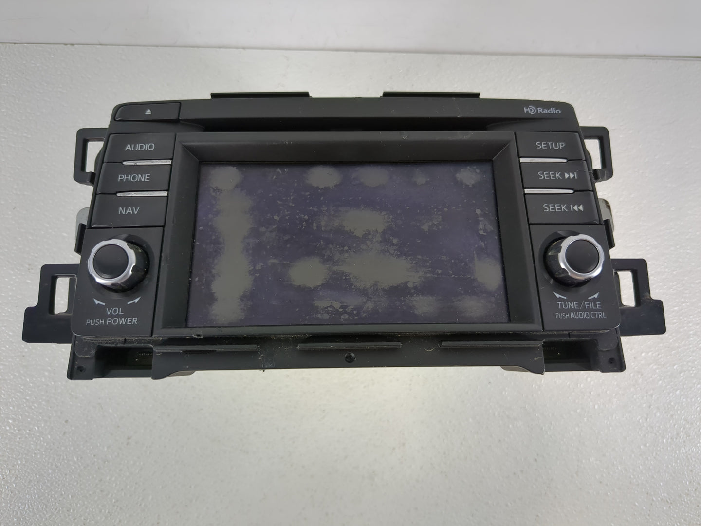 2014-2015 Mazda 6 Radio AM FM Cd Player Receiver Replacement P/N:GJS2 66 DV0B Fits Fits 2014 2015 OEM Used Auto Parts - Oemu