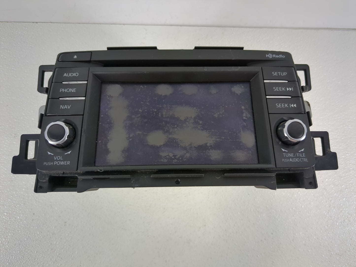 2014-2015 Mazda 6 Radio AM FM Cd Player Receiver Replacement P/N:GJS2 66 DV0B Fits Fits 2014 2015 OEM Used Auto Parts - Oemu